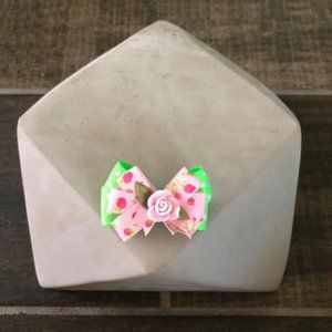 Rose Dog Bow